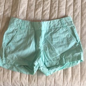 Teal shorts